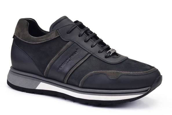 Siyah Sneaker Erkek Ayakkabı -12164-