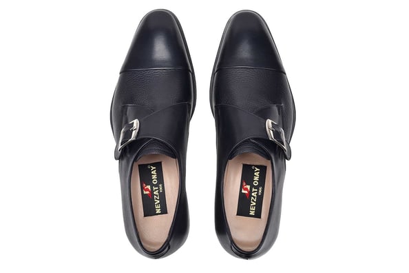 Siyah Tokalı Klasik Erkek Ayakkabı -11801-