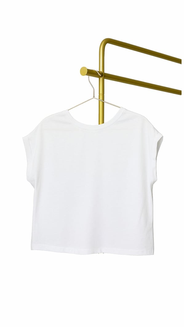 Beyaz T Kol Tshirt