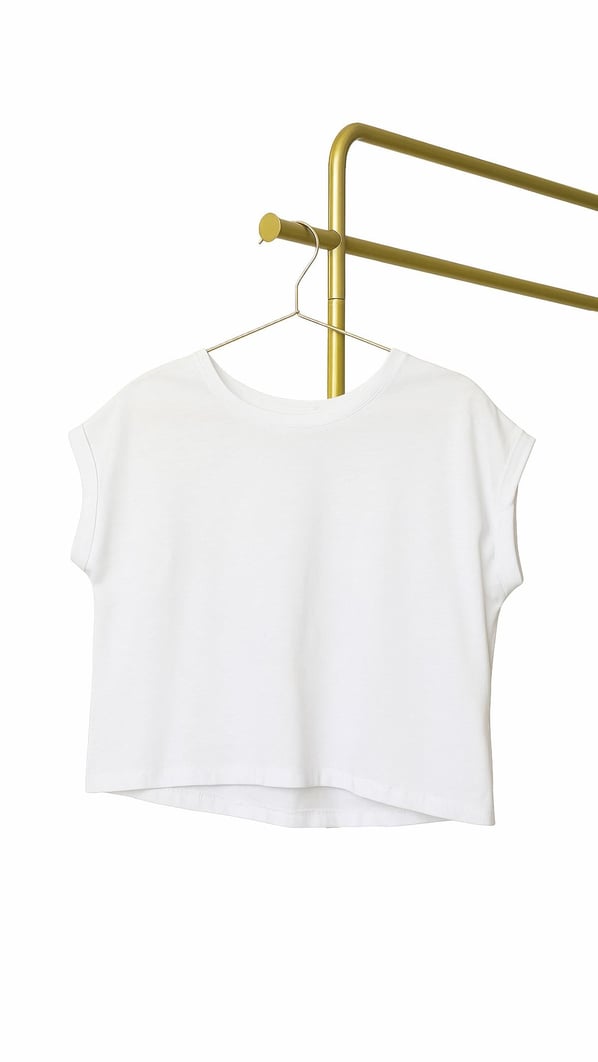 Beyaz T Kol Tshirt