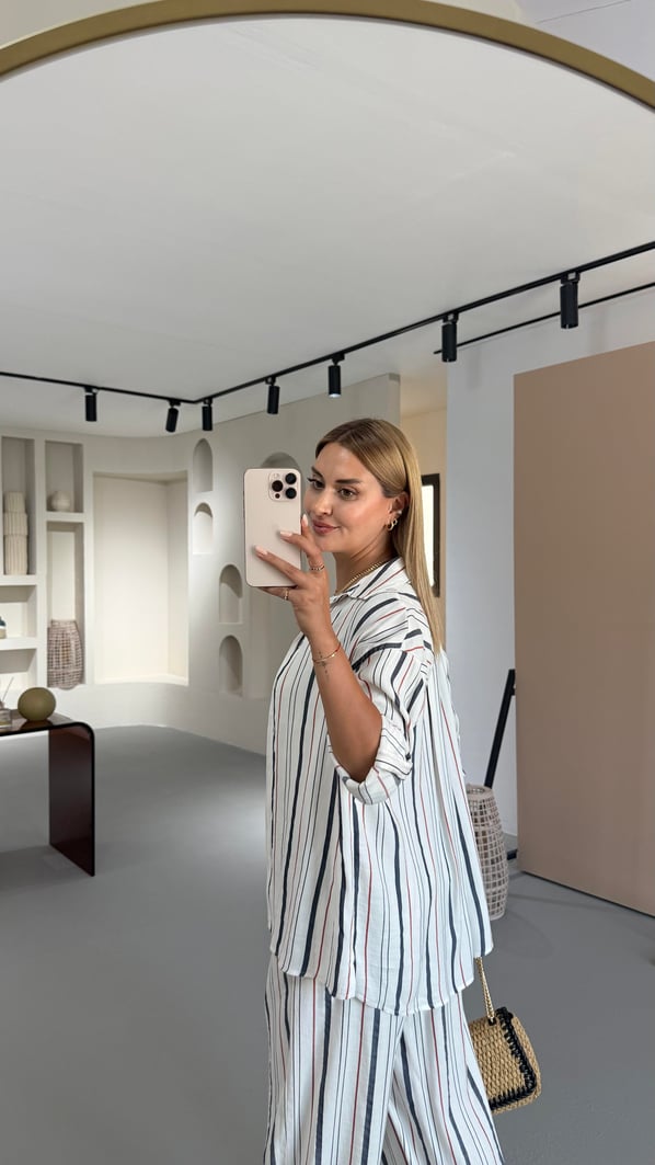 BF Marin Keten Gömlek