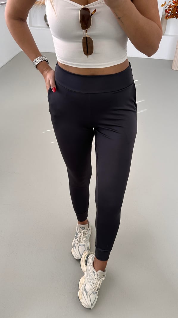 Comfortlux Cepli Modal Antrasit Jogger Pantolon