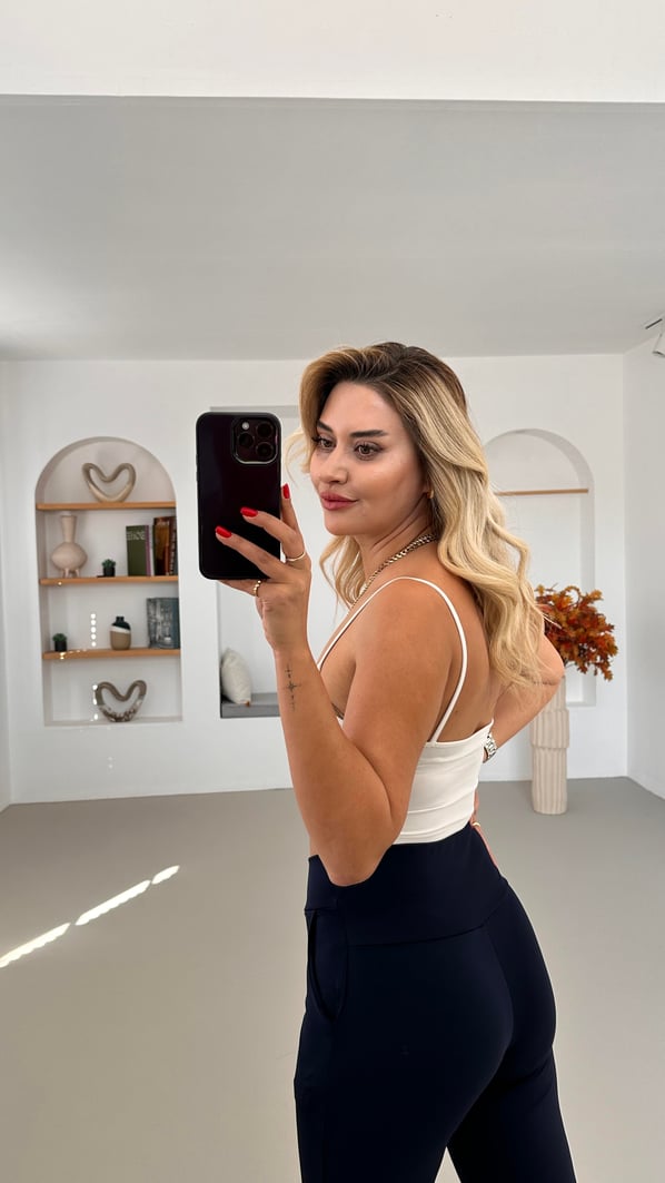 Comfortlux Cepli Modal Lacivert Jogger Pantolon