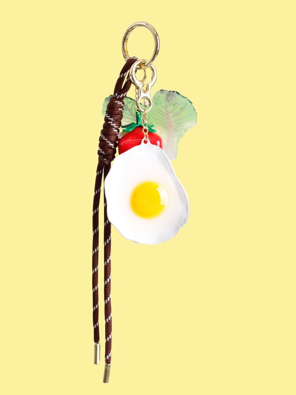 Lettuce and Egg Çanta Charm