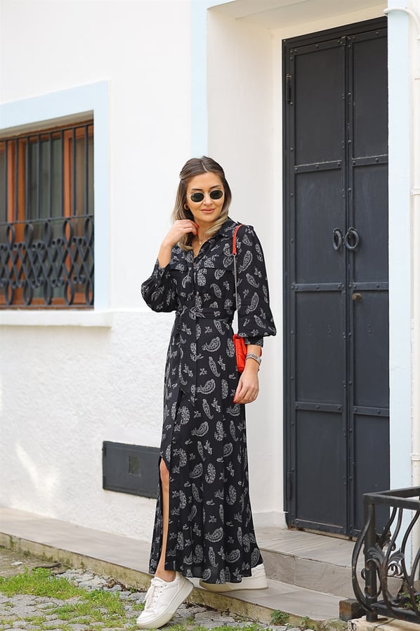 Orjinal Marka Maxi Boy Elbise