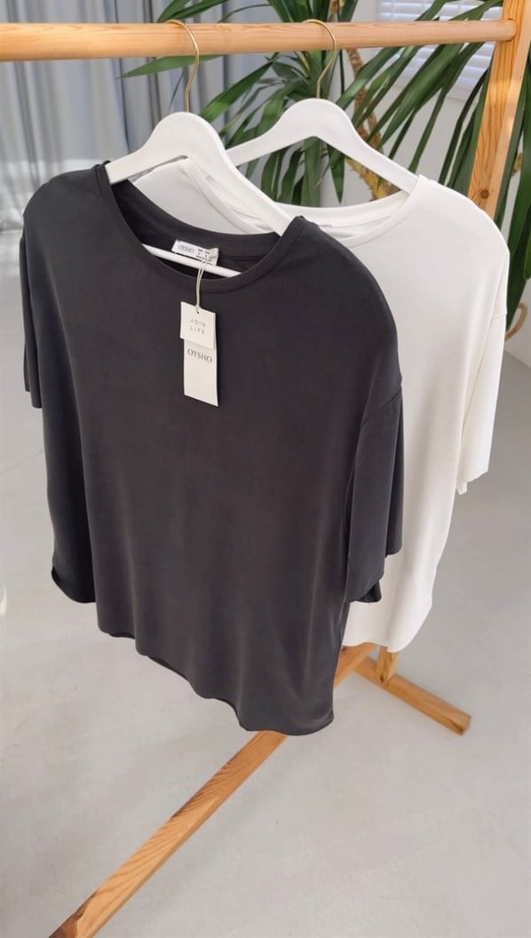 Orjinal Marka Modal Kumaş Tshirt