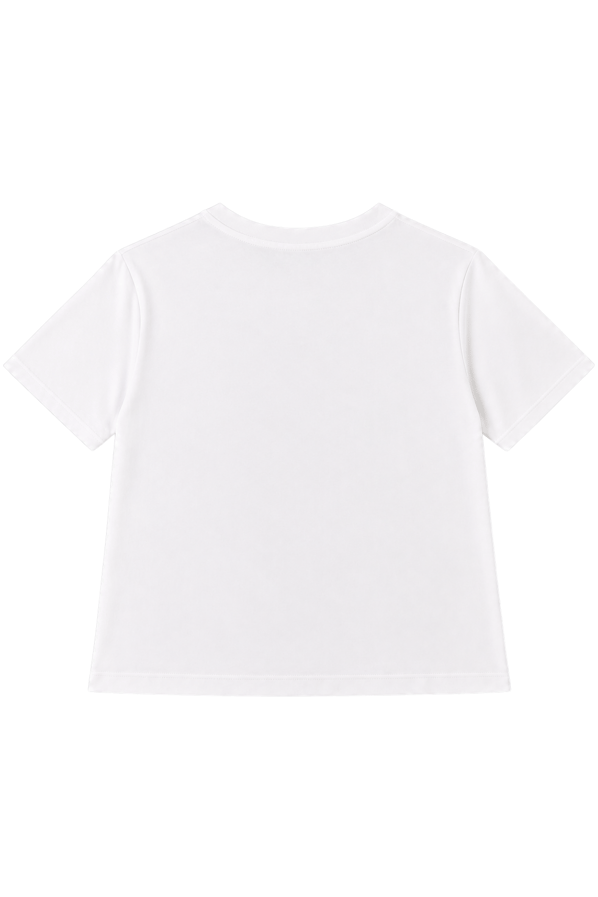 Dantel Cep Detay Ekru TshirtSezgi Tekin