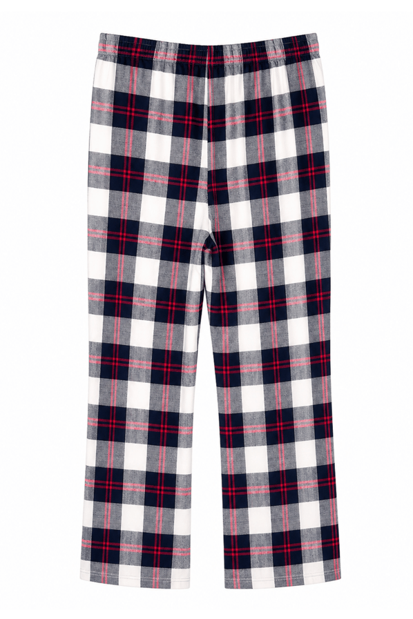 Gömlek Pantolon Ekose Pijama TakımıSezgi Tekin