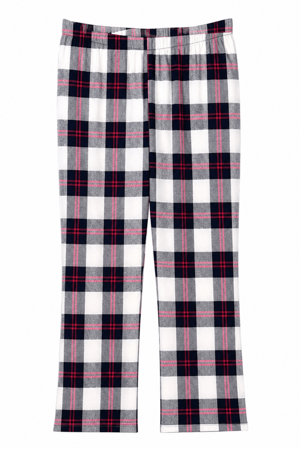 Gömlek Pantolon Ekose Pijama TakımıSezgi Tekin