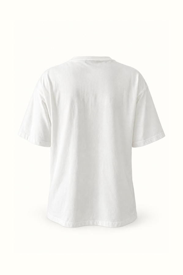 Grafik Baskılı Pamuklu Basic TshirtSezgi Tekin
