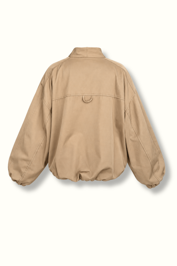 Kruvaze Yaka Camel MontSezgi Tekin