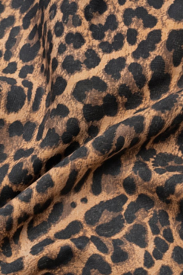 Leopar Oversize GömlekSezgi Tekin