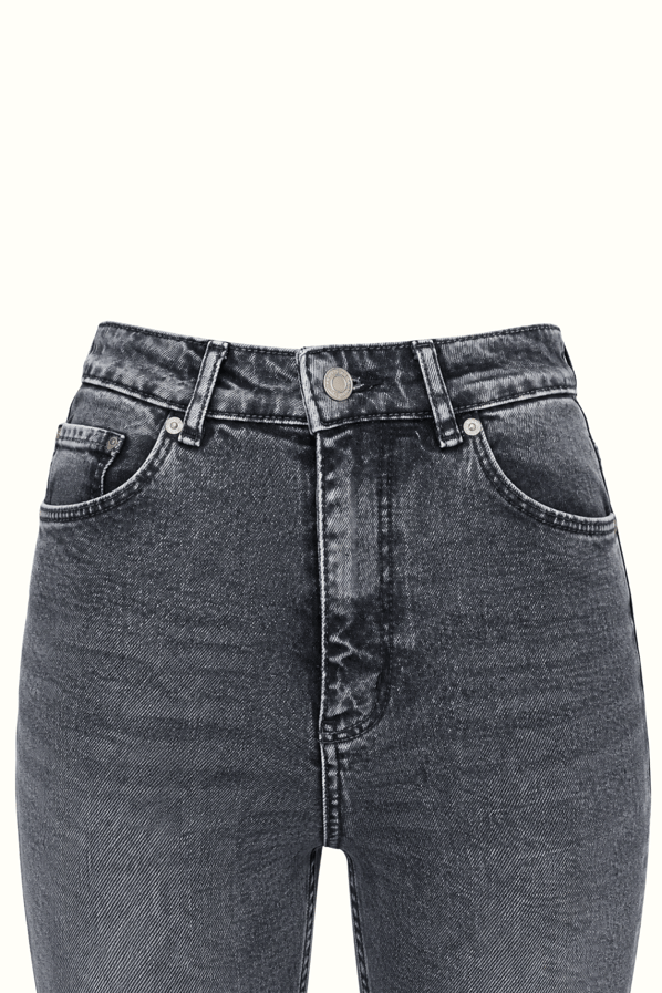 Premium Seri Antrasit Yıkamalı Boy Fit JeanSezgi Tekin
