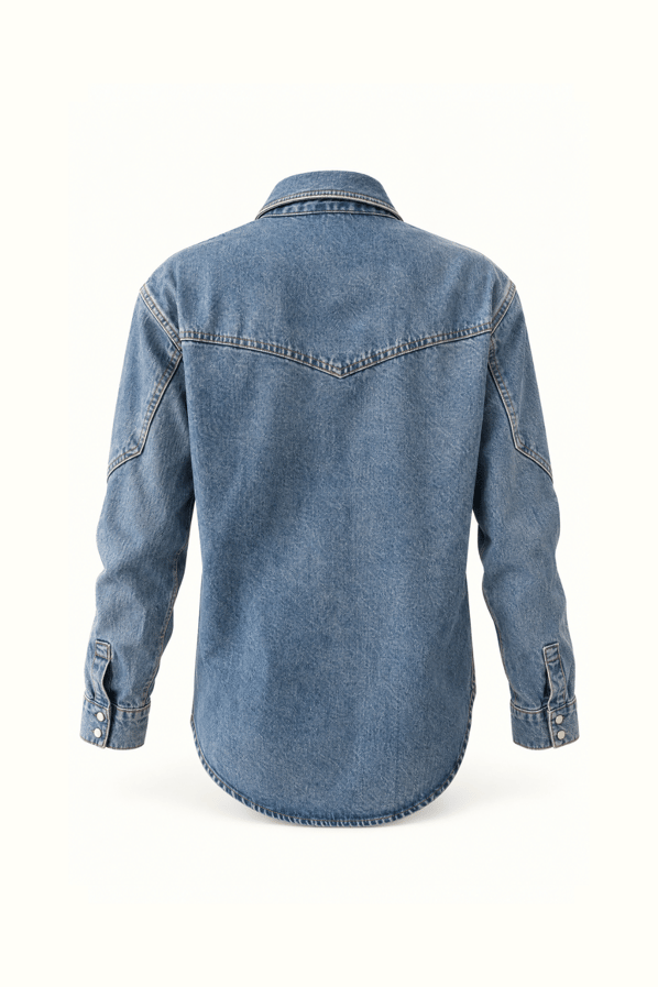Premium Seri Denim Gömlek CeketSezgi Tekin