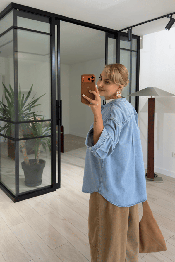 Premium Seri Hakim Yaka BF Denim CeketSezgi Tekin