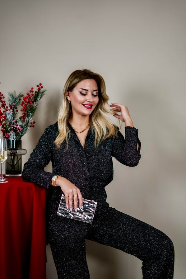 Silver Simli Gömlek Pantolon Takım