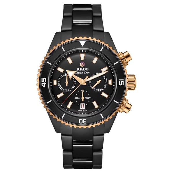 Rado Captain Cook High-Tech Ceramic Automatic Chronograph Erkek Kol Saati R32190153