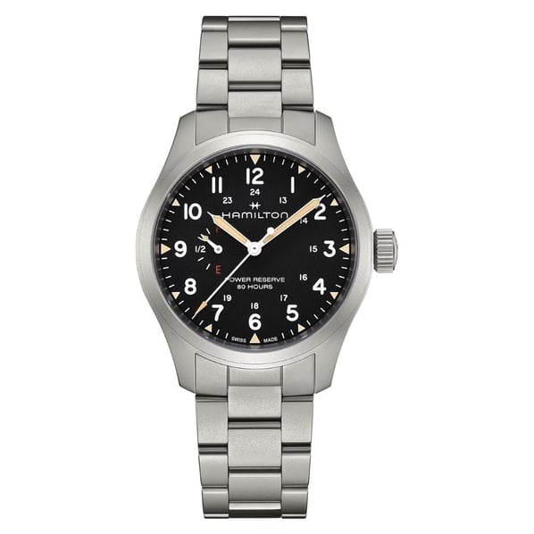 Hamilton Khaki Field Mechanical Power Reserve 40mm Erkek Saati H69509130