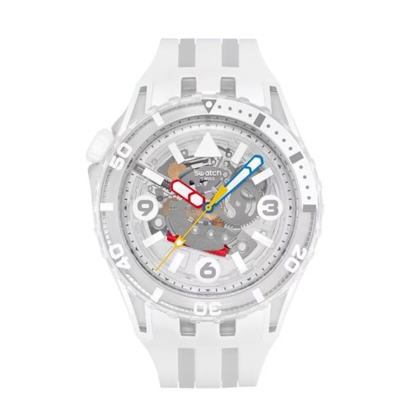 Swatch Scubaqua Aurelia Aurita SSCU09K100 Unisex Kol Saati