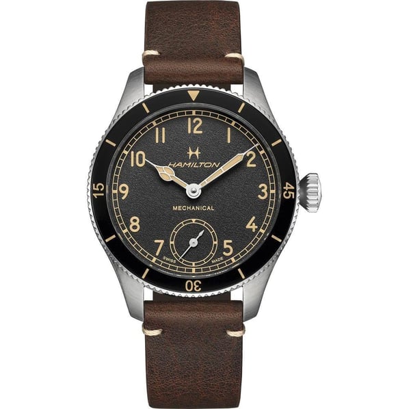 Hamilton Pilot Pioneer Mechanical 43mm H76719530 Erkek Saati
