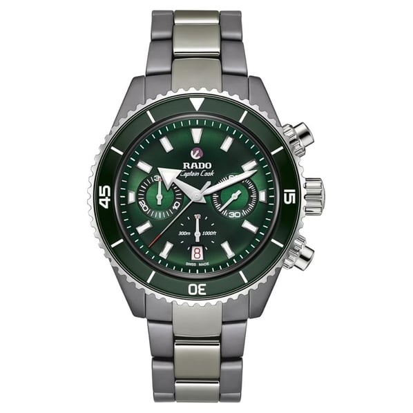 Rado Captain Cook High-Tech Ceramic Automatic Chronograph Erkek Kol Saati R32189313