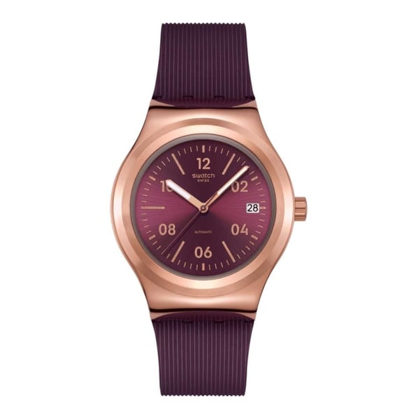 Swatch  Burgundy Story YIG401 Erkek Kol Saati