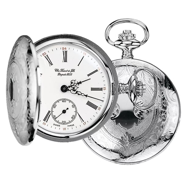Tissot Savonnette Mechanical Cep Saati 49.55mm T83.6.401.13