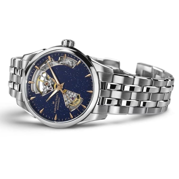 Hamilton Jazzmaster Open Heart Lady Auto 36mm Kadın Kol Saati H32215142