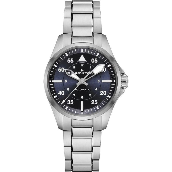 Hamilton Khaki Aviation Pilot Day Date Auto 36mm H76215140 Unisex Kol Saati