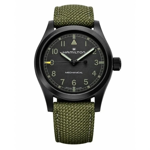 Hamilton Khaki Field Mechanical Call of Duty H69469930 38mm Erkek Kol Saati