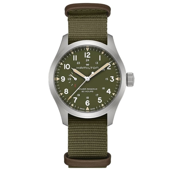 Hamilton Khaki Field Power Reserve H69509960 40mm Erkek Saati