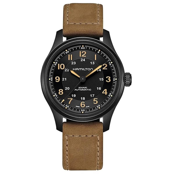 Hamilton Khaki Field Titanium Auto H70665533 Erkek Saati