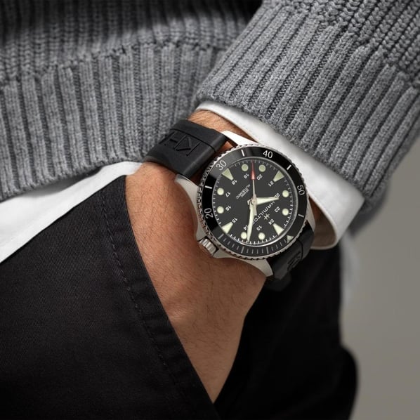 Hamilton Khaki Navy Scuba Auto 43mm Erkek Kol Saati H82515330