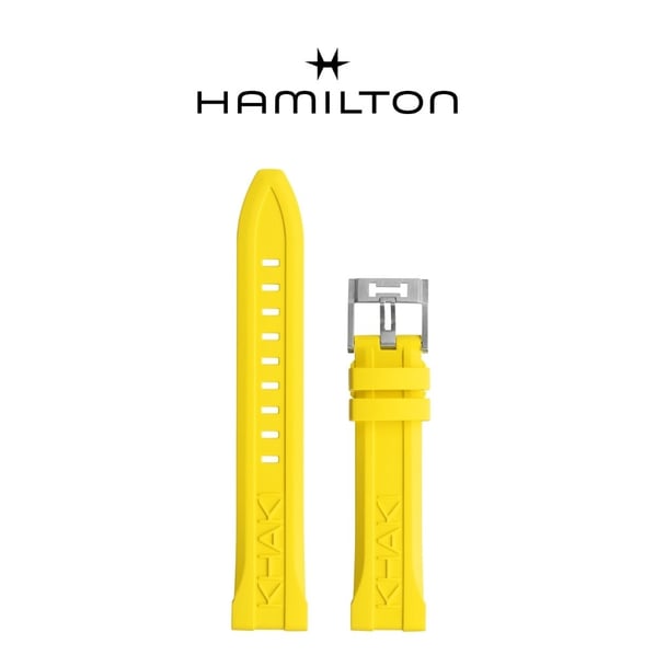 Hamilton Scuba 40mm için Kauçuk Kordon H690000210