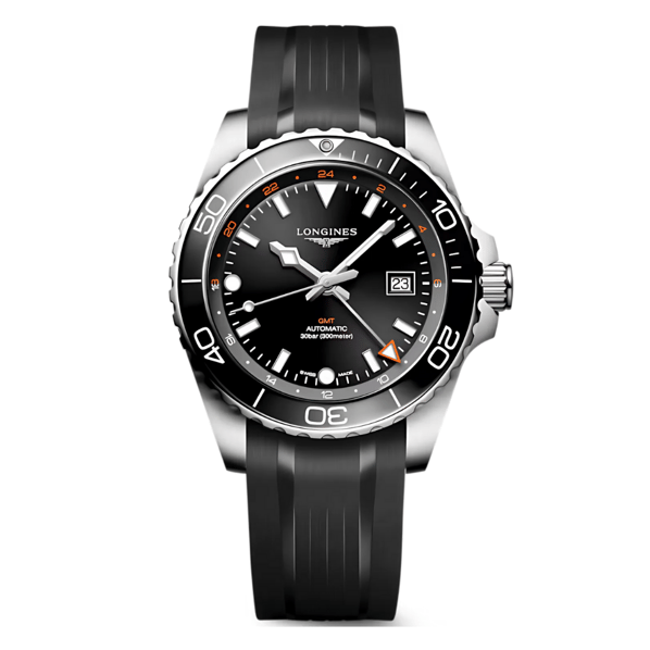 Longines HydroConquest 43mm GMT L3.890.4.56.9 Erkek Kol Saati