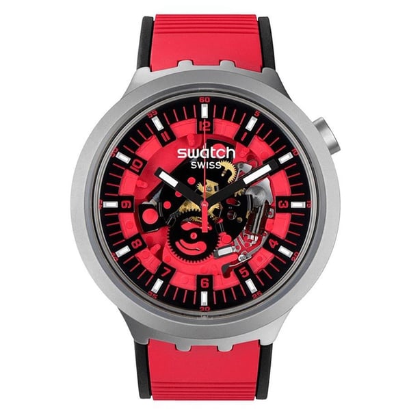 Swatch Big Bold Irony Red Juicy SB07S110 Unisex Kol Saati