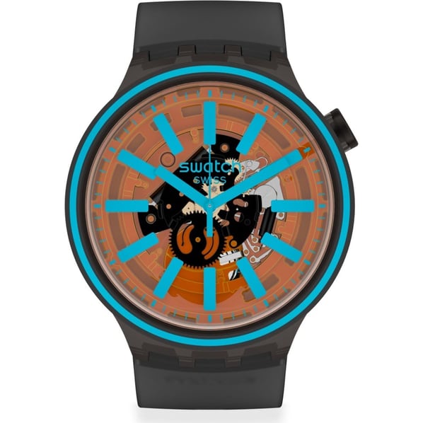 Swatch Big Bold SO27B112 Fire Taste Unisex Kol Saati