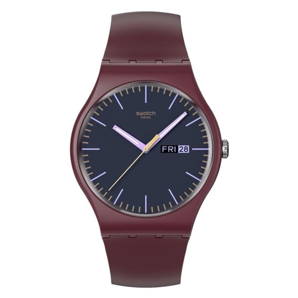Swatch Burgundy Berry Erkek Kol Saati SO29R707
