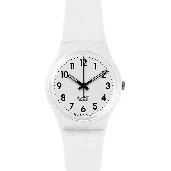 Swatch GW151O Just White Soft Bayan Saati