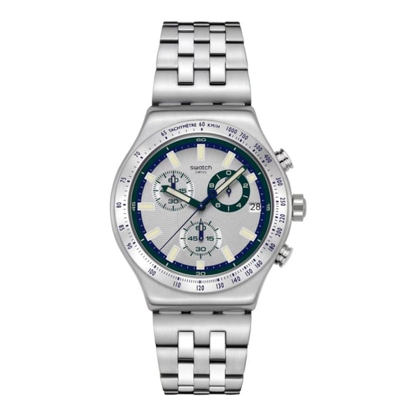 Swatch Midnight in the Mirror YVS539G Unisex Kol Saati