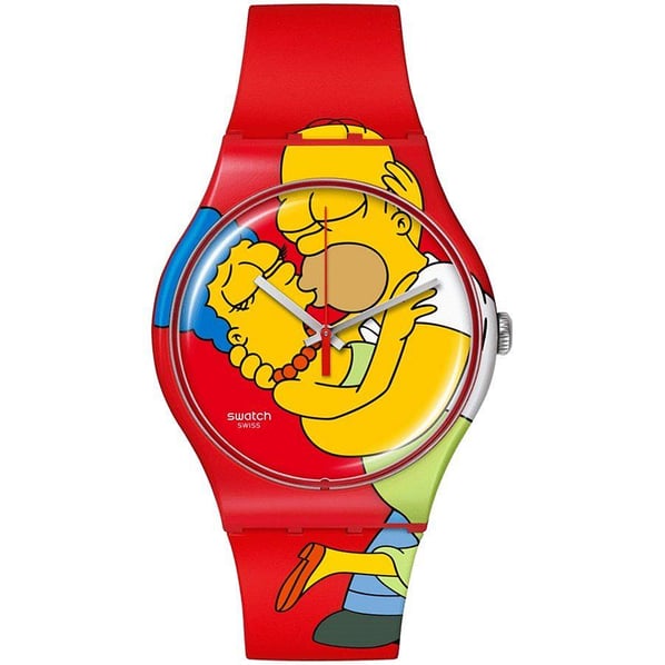 Swatch SO29Z120 The Simpsons Unisex Kol Saati