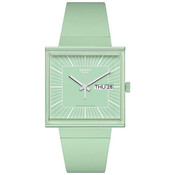 Swatch SO34G701 What if ...Mint Unisex Kol Saati