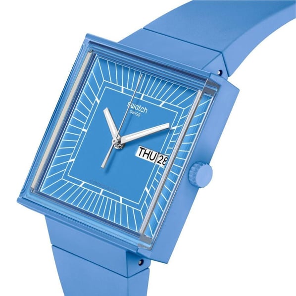 Swatch SO34S700 What if ...Sky Unisex Kol Saati