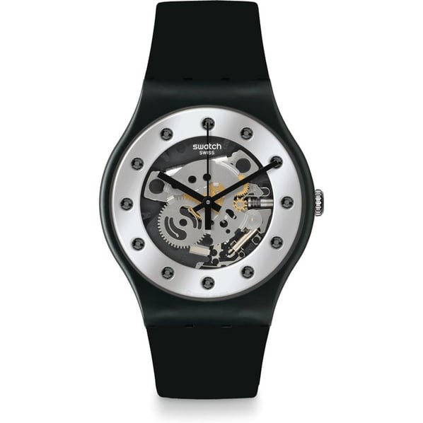 Swatch SUOZ147 Silver Glam Unisex Saat