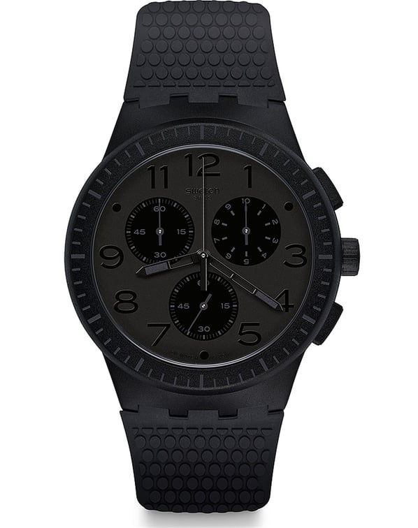 Swatch SUSB104 Piege Chrono Erkek Saati
