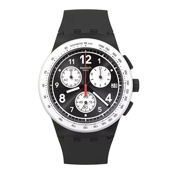 Swatch SUSB420 Nothing Basic About Black Erkek Saati