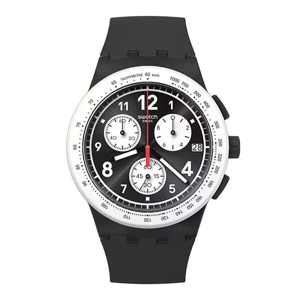 Swatch SUSB420 Nothing Basic About Black Erkek Saati