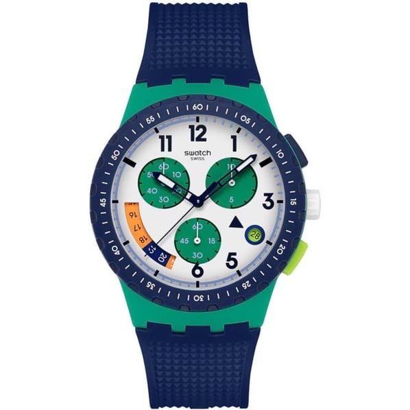 Swatch Time Flies SUSG412 42mm Kronograf Erkek Kol Saati