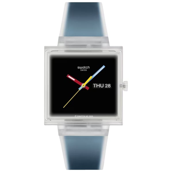Swatch WHAT IF... Jelly See Thru Black SO38K700 Kol Saati