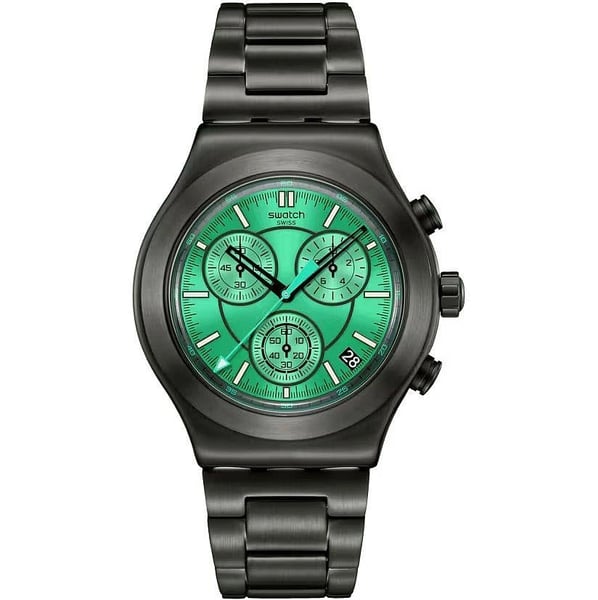 Swatch YVM407G Obsessively Obsidian Erkek Kol Saati